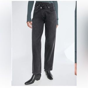 Agolde Criss Cross Jean Black 23